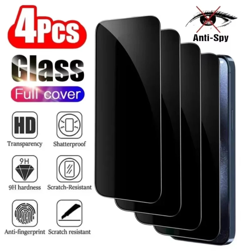 HookUpCo. Privacy Screen Protectors for iPhone Pro Max 4PCS