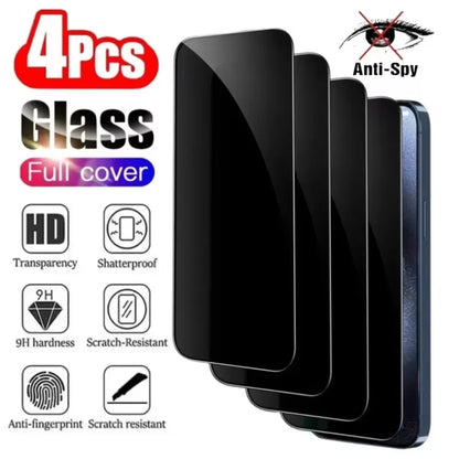 HookUpCo. Privacy Screen Protectors for iPhone Pro Max 4PCS