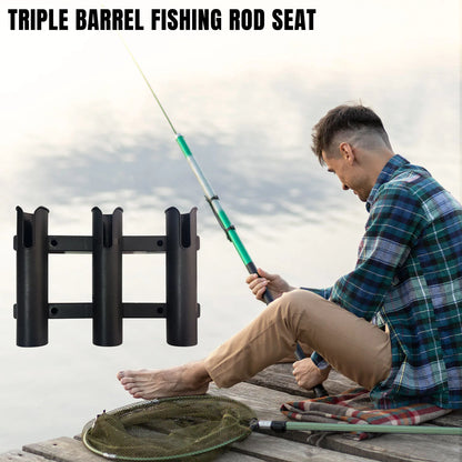 HookUpCo. Portable Fishing Pole Holder for Boats - HookUpCo.
