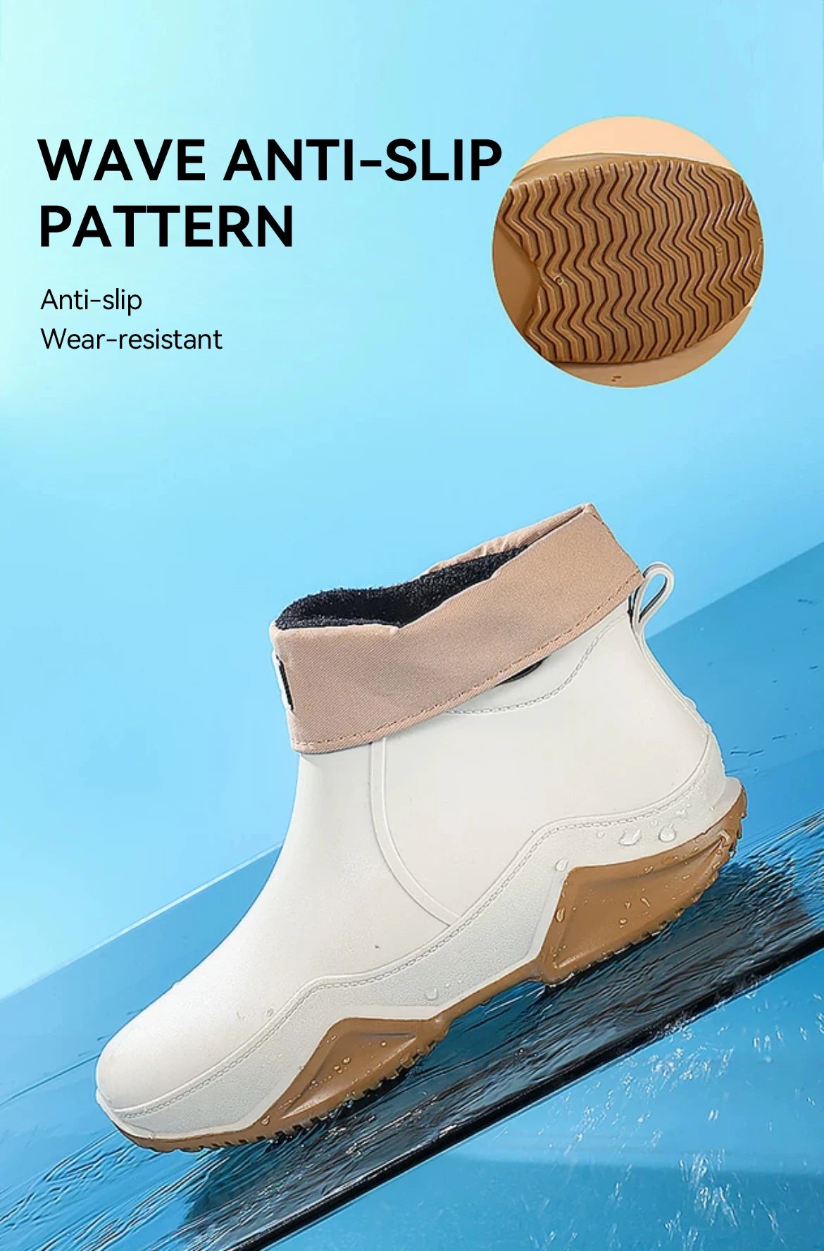 Stylish Waterproof Ankle Boots for All Weather Conditions
