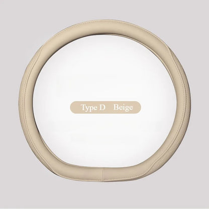 HookUpCo. Napa Leather Steering Wheel Cover - HookUpCo.