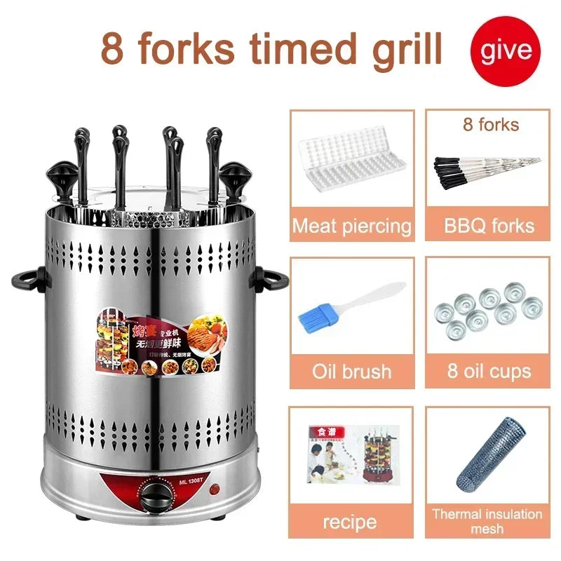 HookUpCo. Smokeless Indoor Grill
