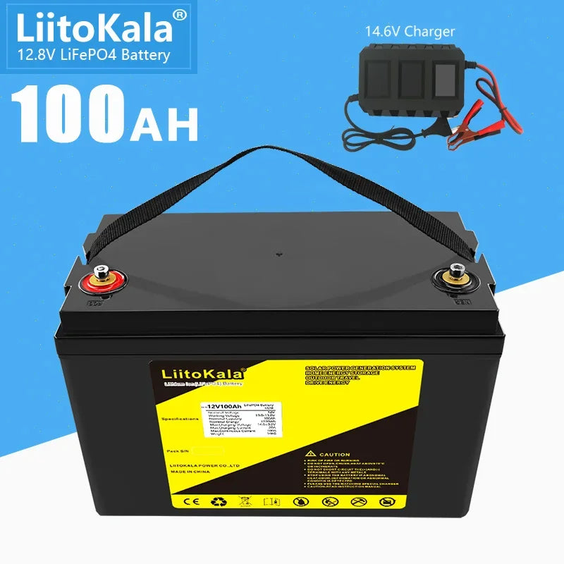 HookUpCo. 12V 100Ah LifePo4 Battery Pack - HookUpCo.