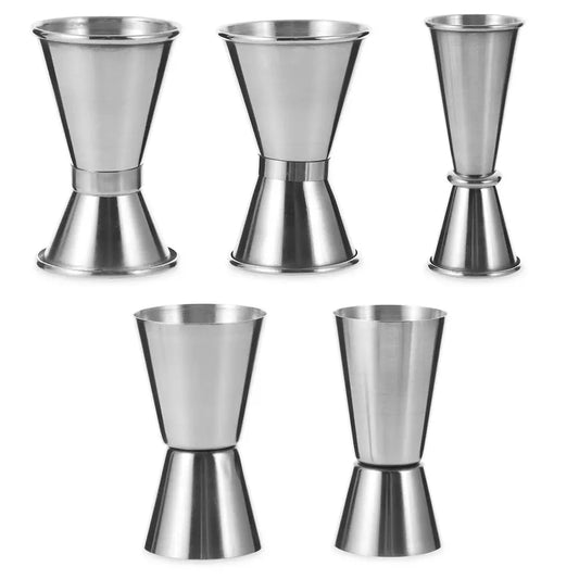 Stainless Steel Dual Shot Measure Cup for Cocktails