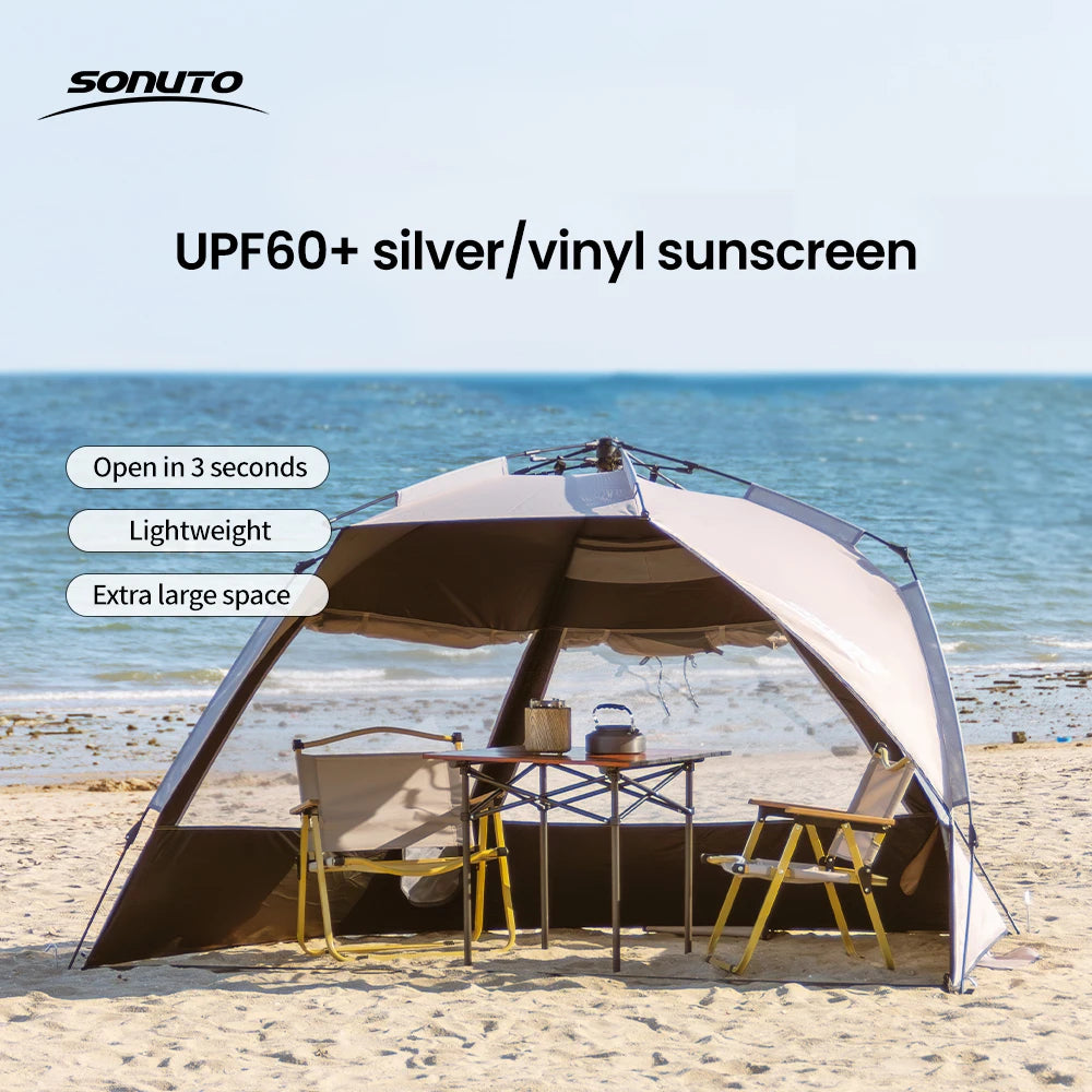 HookUpCo. Quick-Setup Family Camping Tent - HookUpCo.