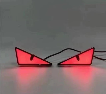 LED Devil's Eye License Plate Light Set for Cars and Motorcycles