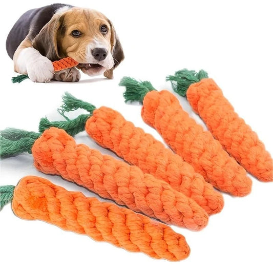 HookUpCo. Carrot Knot Toy for Dogs and Cats