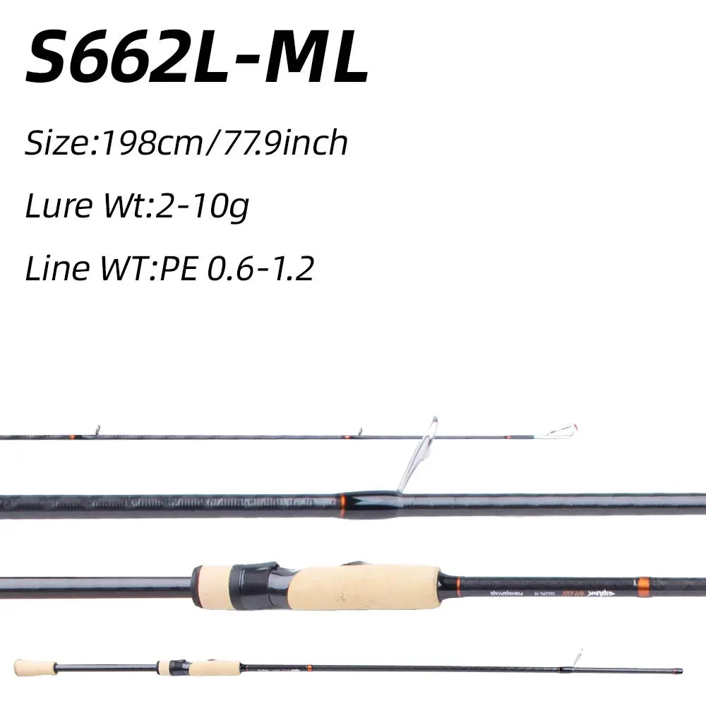 HookUpCo. Kuaisha Carbon Fishing Rod for Bass - HookUpCo.