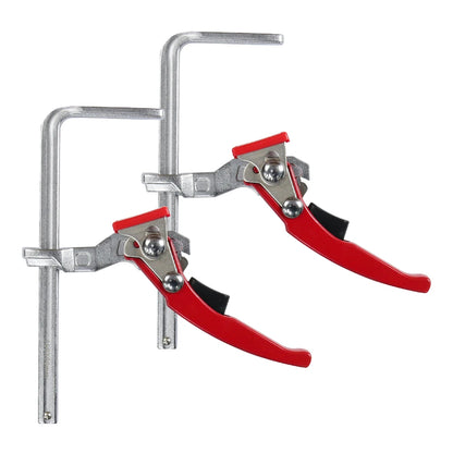 Factory Direct - Quick Release Ratcheting Table Clamp Set, 2pcs