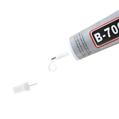 HookUpCo. B-7000 Clear Adhesive for Repairs