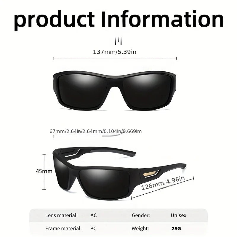 Polarized Camouflage Sunglasses with UV Protection Lenses