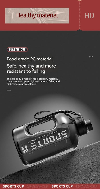 HookUpCo. Large Capacity Sports Water Bottle - HookUpCo.