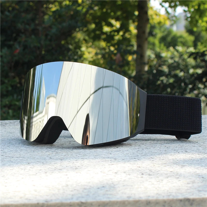 HookUpCo. Magnetic Anti-Fog Double Layer Ski Goggles