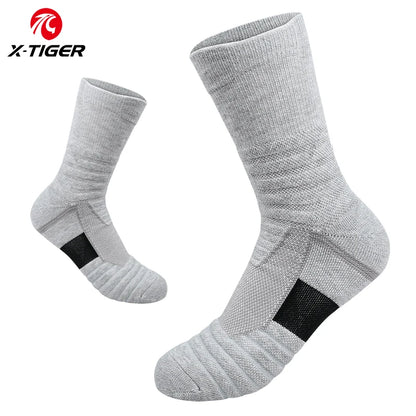 HookUpCo. Breathable Cotton Cycling Socks for All Sports