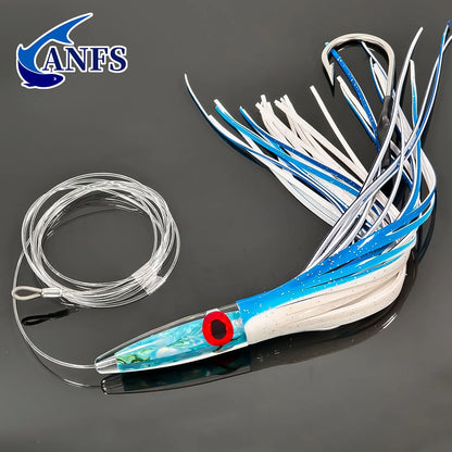 HookUpCo. 11.8" Resin Trolling Fishing Lure - HookUpCo.