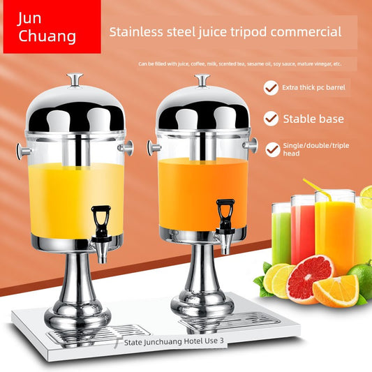 Stainless Steel Cold Drink Dispenser for Restaurants and Events