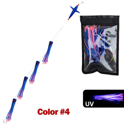 HookUpCo. Wahoo Fishing Teaser Rigged Lure - HookUpCo.