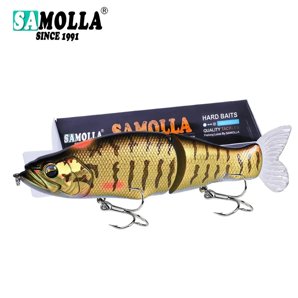 HookUpCo. Slow Sinking SwimBaits for Bass Fishing