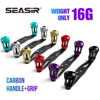 HookUpCo. Ultra Light Carbon Fiber Reel Handle - HookUpCo.