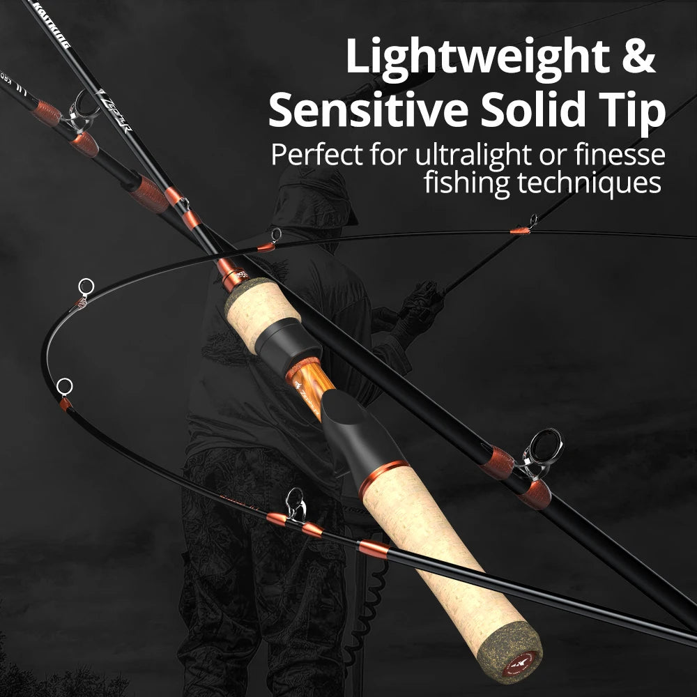 HookUpCo. Zephyr Carbon Fishing Rod for Trout