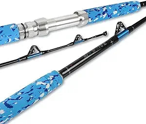 HookUpCo. Heavy Roller Fishing Rod 6'6" Camo - HookUpCo.