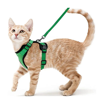 HookUpCo. Escape-Proof Cat Harness and Leash