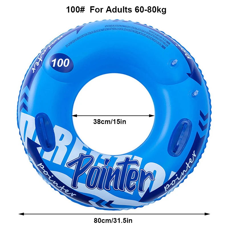HookUpCo. Thick Inflatable Swim Ring