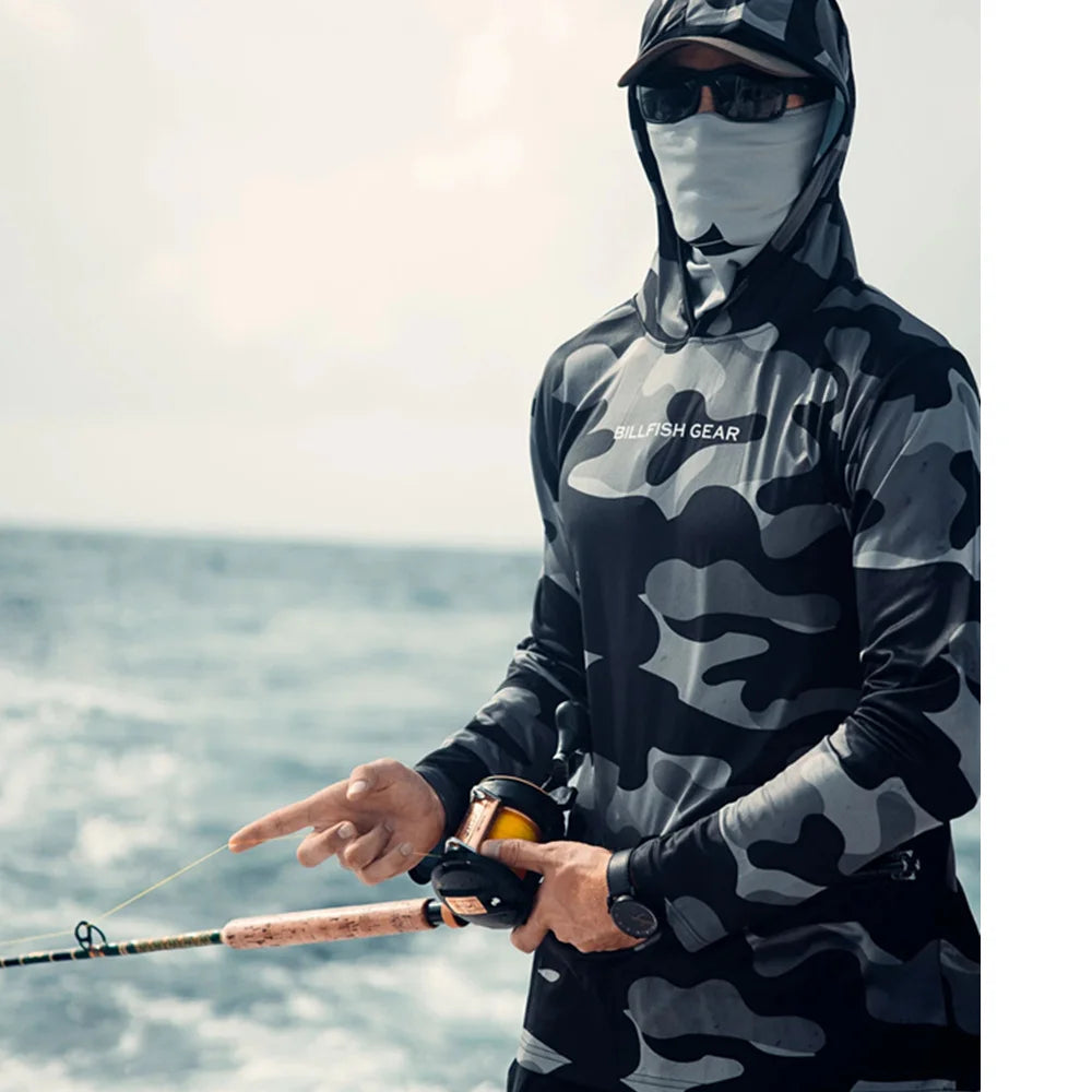 Performance Fishing Hoodie with UV Protection - HookUpCo.