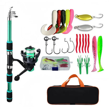 HookUpCo. Telescopic Fishing Set - HookUpCo.