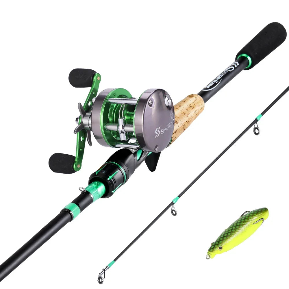 HookUpCo. Carbon Fiber Baitcasting Rod and Reel - HookUpCo.