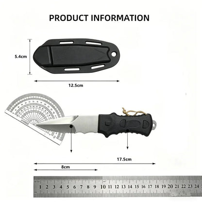HookUpCo. Stainless Dive Knife