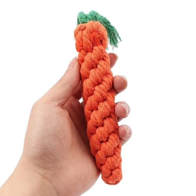 HookUpCo. Carrot Knot Toy for Dogs and Cats