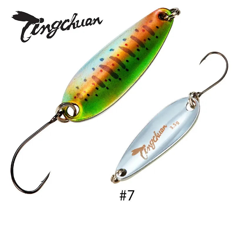 HookUpCo. Metal Spoon Lure for Trout and Bass - HookUpCo.