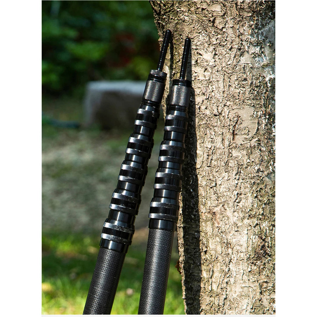 HookUpCo. Lightweight Carbon Fiber Tarp Poles - HookUpCo.
