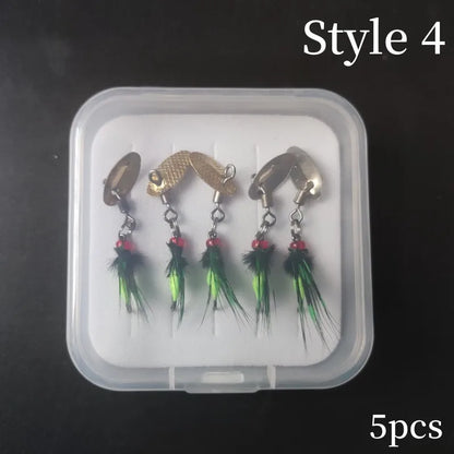 HookUpCo. Bionic Insect Lures 5PCS - HookUpCo.