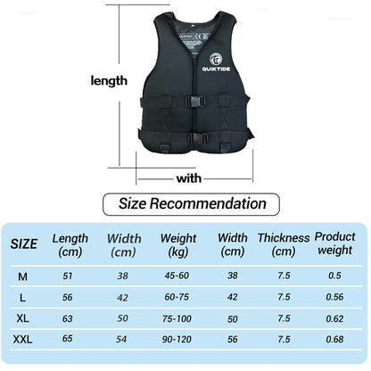 HookUpCo. Neoprene Life Vest