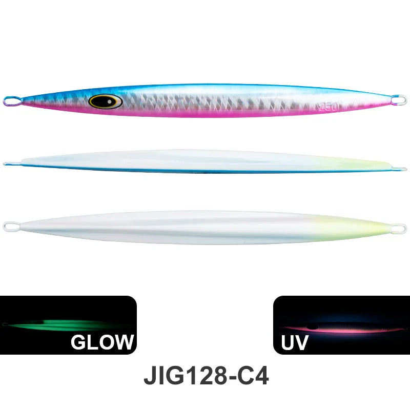 HookUpCo. Luminous Metal Plate Fishing Lure - HookUpCo.