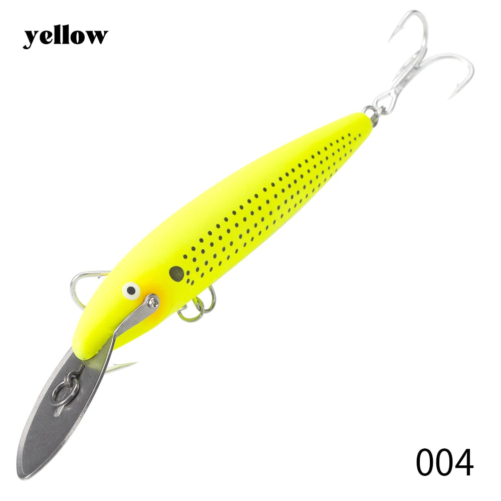 HookUpCo. Metal Lip Minnow Fishing Lure 140mm - HookUpCo.