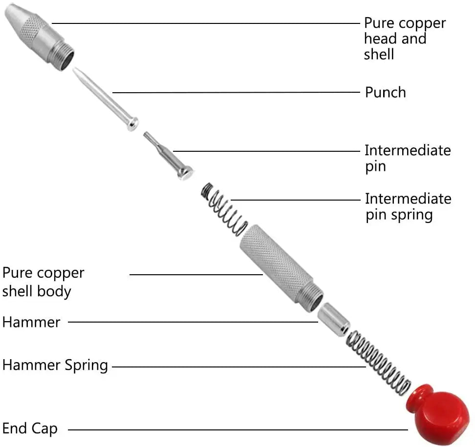 HookUpCo Automatic Center Punch