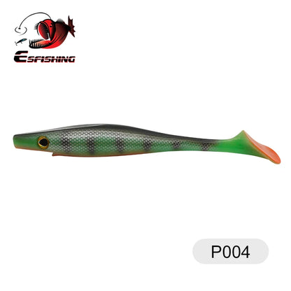 HookUpCo. Hog Shad Soft Lures for Pike Fishing - HookUpCo.