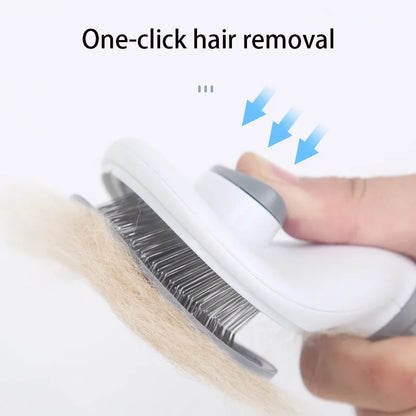 HookUpCo. Stainless Steel Pet Grooming Comb