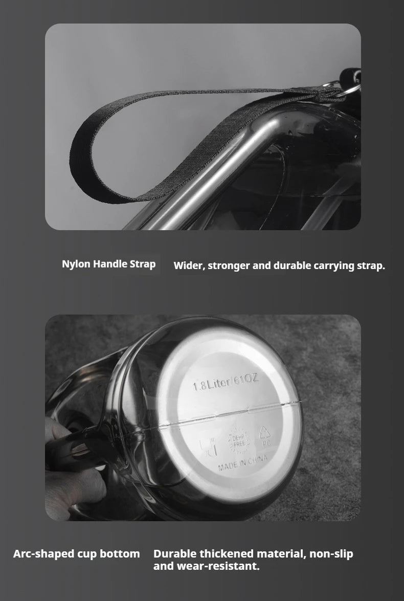 HookUpCo. Large Capacity Sport Water Bottle - HookUpCo.