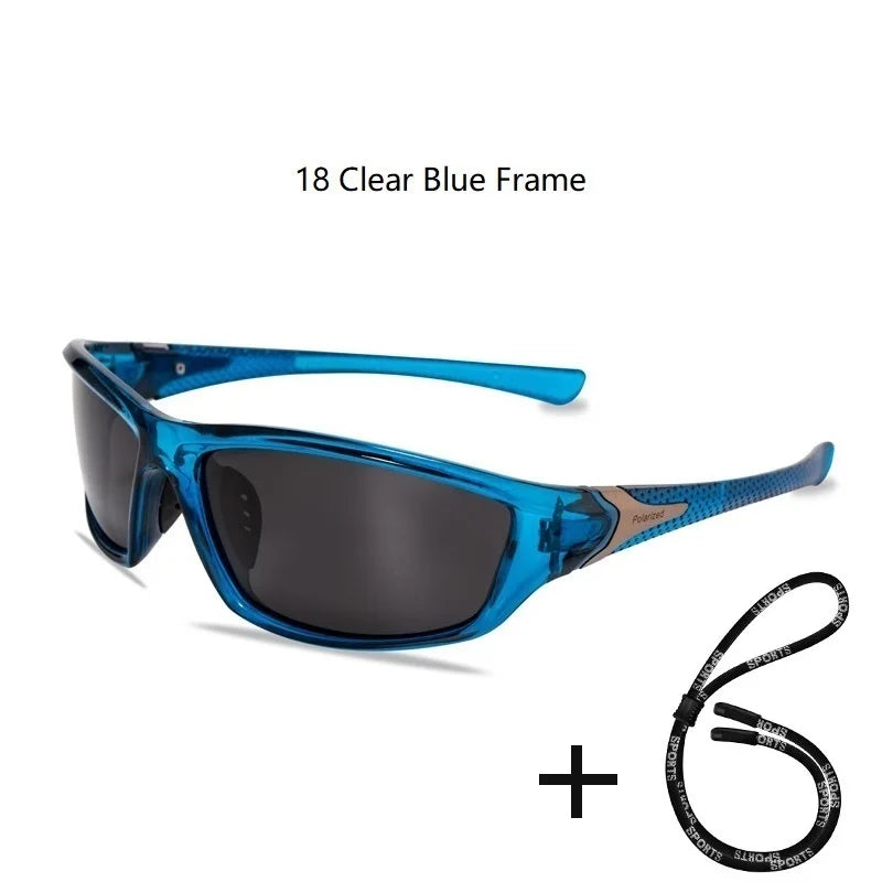 Men's Polarized Fishing Outdoor Sunglasses with Chain