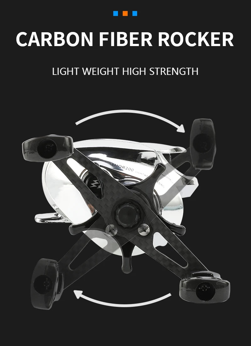 HookUpCo. High-Speed Saltwater Baitcasting Reel - HookUpCo.