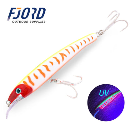 HookUpCo. Curved Topwater Fishing Lure 160F