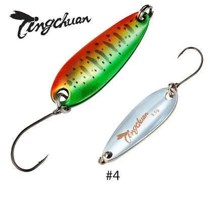 HookUpCo. Metal Spoon Lure for Trout and Bass - HookUpCo.