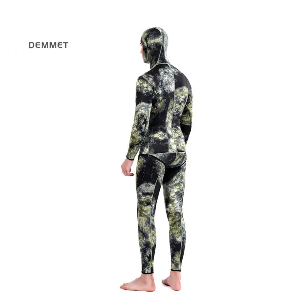3mm Camouflage Wetsuit for Spearfishing and Diving