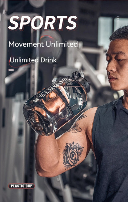 HookUpCo. Large Capacity Sports Water Bottle - HookUpCo.