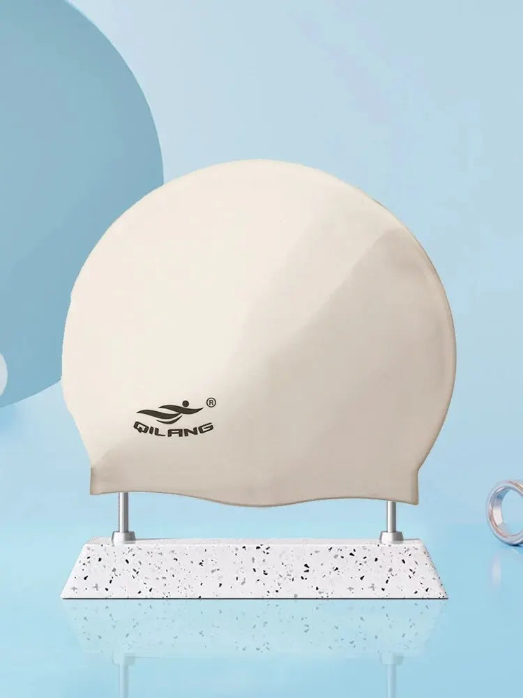 HookUpCo Waterproof Swim Caps