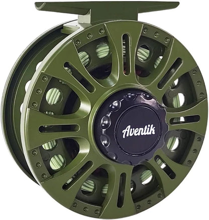 HookUpCo. Classic Graphite Fly Reel, Large Arbor - HookUpCo.